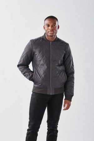 The Stormtech Men's Oakland Thermal Jacket is a 100% polyester, quilted polyfill jacket. Multiple pockets. Available in 2 colours.