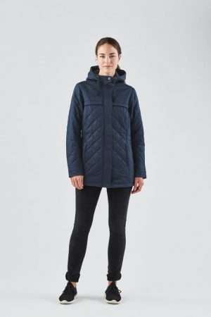 image_13 The Stormtech Women's Bushwick Quilted Jacket is a quilted polyfill jacket with a snap closure. Multiple pockets. Available in 3 colours.
