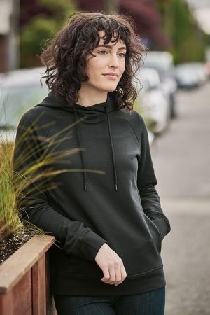 image_13 The Stormtech Women's Dockyard Performance Hoody is a cotton rich hoody with Polygiene Stays Fresh® Technology. 2 colours. Sizes XS - 2XL.