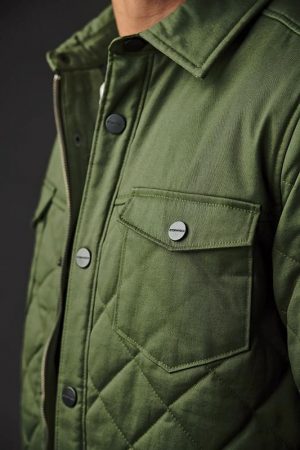 The Stormtech Men's Bushwick Quilted Jacket is a quilted polyfill jacket with a snap enclosure. Multiple pockets. Available in 3 colours.