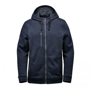 The Stormtech Men's Dolomite Fleece Hoody is a heavy duty, cotton/poly blend hoody. Multiple pockets. Available in 3 colours. Sizes S - 5XL.