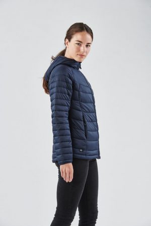 The Stormtech Women's Stavanger Thermal Jacket is an ultra lightweight thermal shell jacket. 6 colours. Sizes S - 5XL.