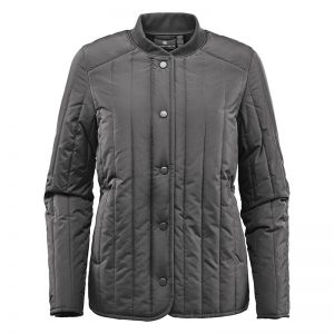 The Stormtech Women's Oakland Thermal Jacket is a 100% polyester, quilted polyfill jacket. Multiple pockets. Available in 2 colours.