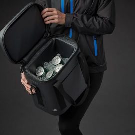 The Stormtech Salt Spring Cooler Bag is a 100% PVC cooler bag with a large leak-proof compartment. Carry handles and shoulder strap. Available in 3 colours.