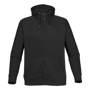 image_4 The Stormtech Men's Omega Zip Hoody is a cotton/poly blend hoody with kanga pocket. Hood with drawstring. 5 colours. Sizes S - 5XL.