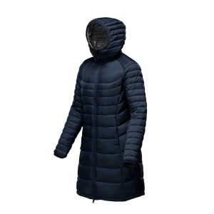 The Stormtech Women's Labrador Parka is a warm, lightweight parka jacket. Available in 3 colours. Sizes XS - 2XL.
