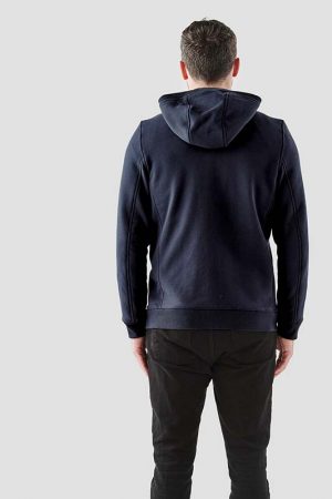 The Stormtech Men's Dolomite Fleece Hoody is a heavy duty, cotton/poly blend hoody. Multiple pockets. Available in 3 colours. Sizes S - 5XL.