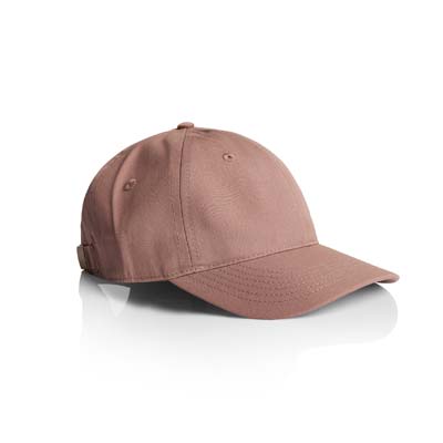 The AS Colour Access Cap is a low profile, 6 panel cap.  Curved Peak.  Adjustable fastener.  100% cotton.  10 colours.  Great retail quality caps.