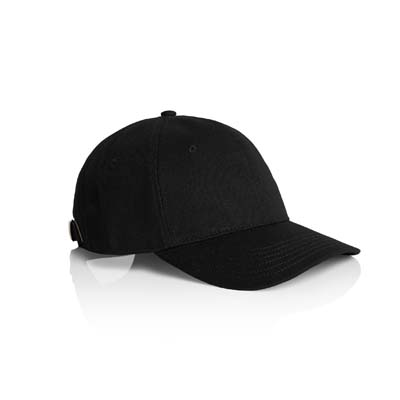 The AS Colour Access Canvas Cap is a low profile, 6 panel cap. 100% cotton canvas. Curved Peak. Adjustable fastener. 5 colours. Ideal for embroidery.