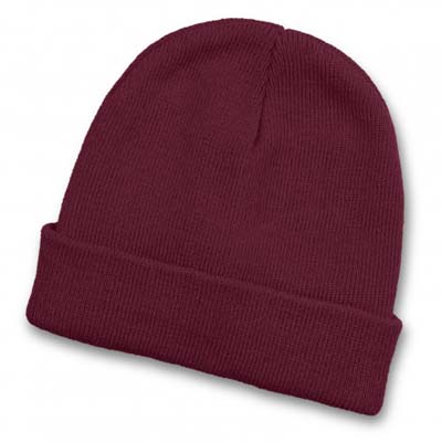 The TRENDS Everest Youth Beanie is a warm, knitted, acrylic beanie with roll up cuff.  Youth size.  8 colours.  Great embroidered youth beanies.