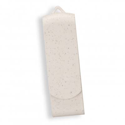 The TRENDS Choice 8GB Flash Drive is a stylish flash drive made from wheat straw fibre and polypropylene. Branding available on the swivel.