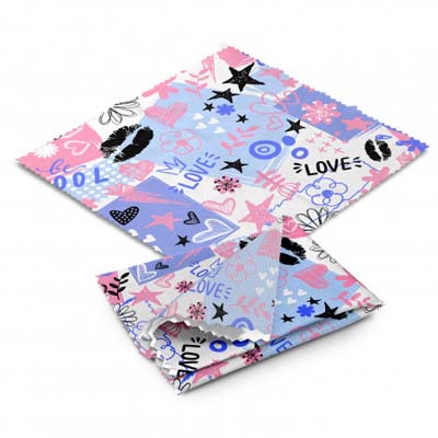The TRENDS RPet Microfibre Cleaning Cloth is a 170gsm, RPET, 15 cm square microfibre cleaning cloth. 20 working day lead time.