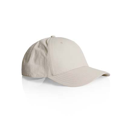 The AS Colour Icon Nylon Cap is a midweight, recycled nylon cap.  Snapback.  4 colours.  Great branded caps for your brand and team