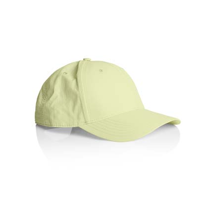 The AS Colour Icon Nylon Cap is a midweight, recycled nylon cap.  Snapback.  4 colours.  Great branded caps for your brand and team