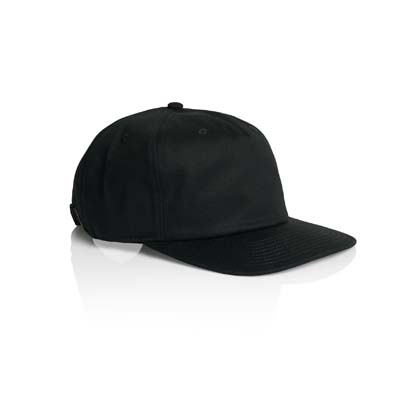 The AS Colour Class Five Panel Cap is a lightweight, mid profile cap. 100% cotton. Flat peak.. Tear out label. 4 colours available.