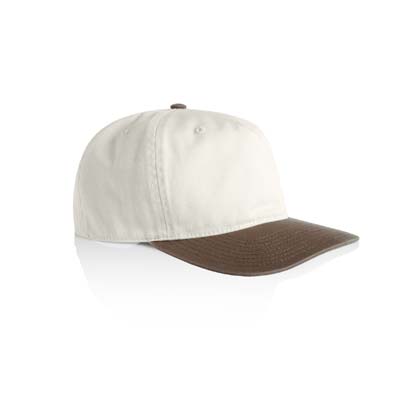 The AS Colour Class Two Tone Cap is a lightweight mid profile 5 panel cap.  11 colours.  Flat Peak.  Stylish contrast dome.  Great branded headwear.