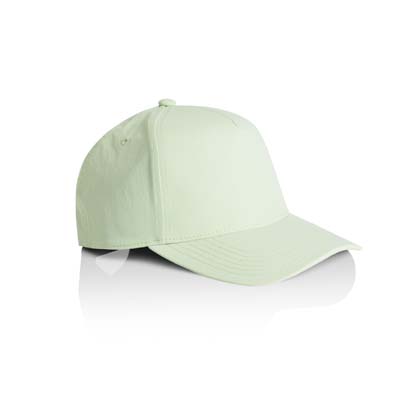The AS Colour Frame Nylon Cap is a high profile snapback cap. Recycled Nylon. 6 colours. Great high profile cap for your branding and team.
