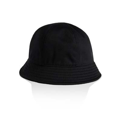 The AS Colour Womens Brim Bucket Hat is a light-mid weight cotton hat.  3 colours.  Great option and colours for your female clients.