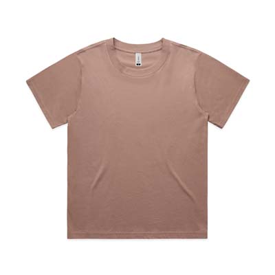 The AS Colour Martina Tee is a 180gsm relaxed fit, mid weight tee. 7 colours available. XS - 3XL. Ready to add your branding.