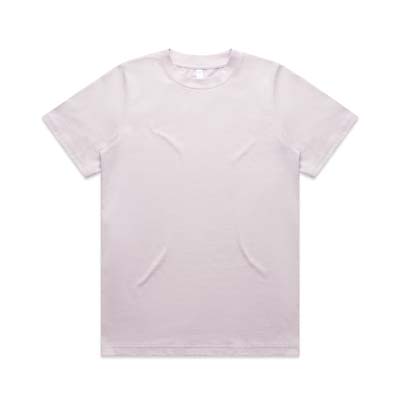 The AS Colour Womens Heavy Tee is a heavyweight 280gsm cotton tee.  Boxy oversized fit.  7 colours.  XS - XL.  Great branded heavyweight retail tees.