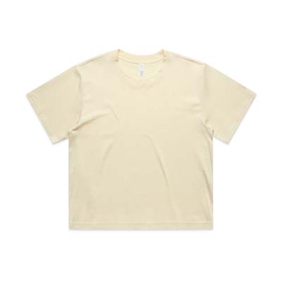 The AS Colour Martina Crop Tee is a mid weight 180gsm womens tee.  4 colours.  Cropped tee.  XS - 2XL.  Great branded retail crop tees for your label.
