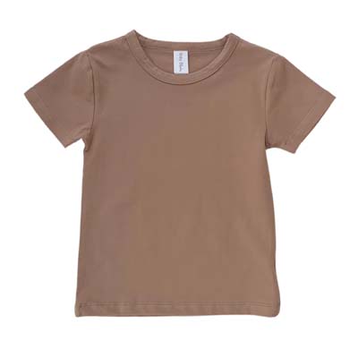 The Baby Blanks Kids Tee is ideal for printing and embroidering on. Size 0 - 5. 7 colours. Great quality, printable baby clothes. For bigger sizes click here