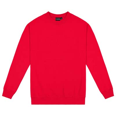 The Cloke Standard 300 Crew Neck Sweat is a unisex 300GSM poly/cotton crew neck sweat. Available in 12 colours. Sizes S - 5 XL, 7xl. Great branded apparel.