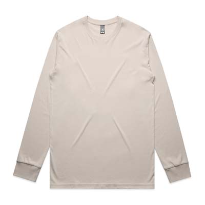 The AS Colour Staple Long Sleeve tee is a regular fit, 180gsm combed cotton long sleeve tee. 13 colours. S - 5XL available.