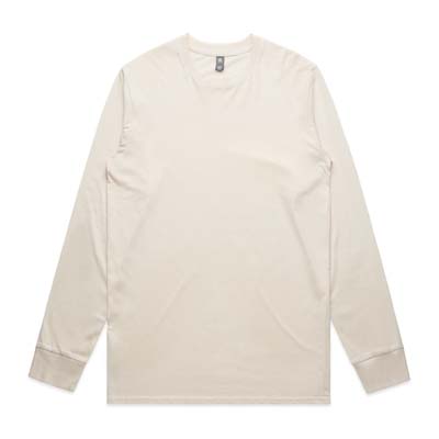The AS Colour Staple Long Sleeve tee is a regular fit, 180gsm combed cotton long sleeve tee. 13 colours. S - 5XL available.