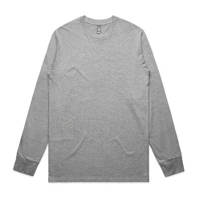 The AS Colour Staple Long Sleeve tee is a regular fit, 180gsm combed cotton long sleeve tee. 13 colours. S - 5XL available.