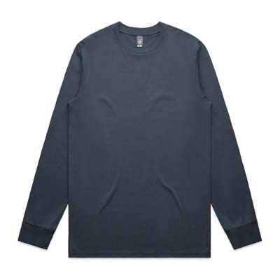 The AS Colour Staple Long Sleeve tee is a regular fit, 180gsm combed cotton long sleeve tee. 13 colours. S - 5XL available.