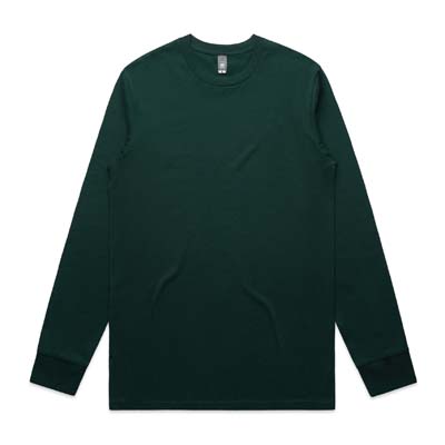 The AS Colour Staple Long Sleeve tee is a regular fit, 180gsm combed cotton long sleeve tee. 13 colours. S - 5XL available.
