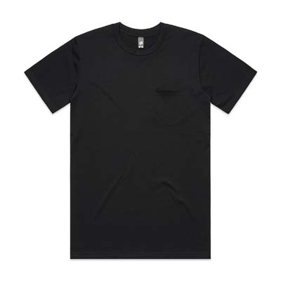 The AS Colour Classic Pocket Tee is a relaxed fit, crew neck heavyweight tee. S - 3XL. 6 colours. Great branded heavyweight tees from AS Colour clothing.