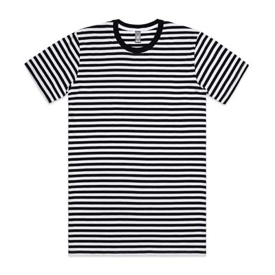 The AS Colour Staple Stripe Tee is your favourite Staple tee with stripes.  4 colours.  S - 3XL.  Great stripe tees from AS Colour clothing.