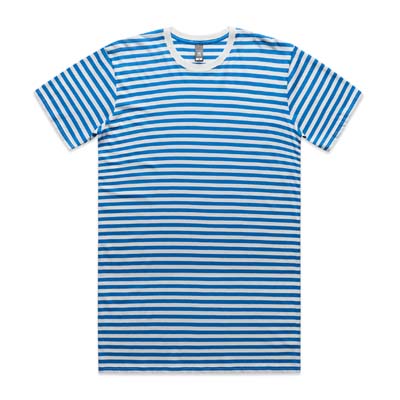 The AS Colour Staple Stripe Tee is your favourite Staple tee with stripes.  4 colours.  S - 3XL.  Great stripe tees from AS Colour clothing.