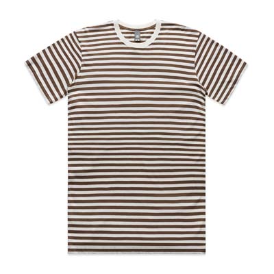 The AS Colour Staple Stripe Tee is your favourite Staple tee with stripes.  4 colours.  S - 3XL.  Great stripe tees from AS Colour clothing.