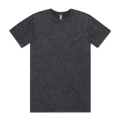 The AS Colour Stone Wash Staple Tee is a regular, crew neck, stone washed finish in your favourite staple tee.  5 colours.  S - 3XL.