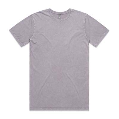 The AS Colour Stone Wash Staple Tee is a regular, crew neck, stone washed finish in your favourite staple tee.  5 colours.  S - 3XL.