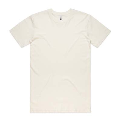 The AS Colour Basic Tee is a mid weight 160gsm entry level tee. Tear out AS Colour label. 14 colours. Up to 5xl. Great branded AS Colour tees.