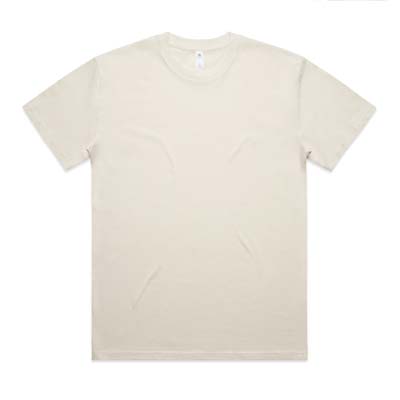 The AS Colour Oversized Block Tee is a midweight, carded cotton fabric. Tubular design. Tear out label. 4 colours. S - 3xl.