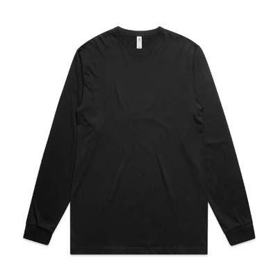 The AS Colour Block Long Sleeve is a 200gsm, 100% carded cotton long sleeve tee.   6 colours.  S - 3XL.  Regular fit
