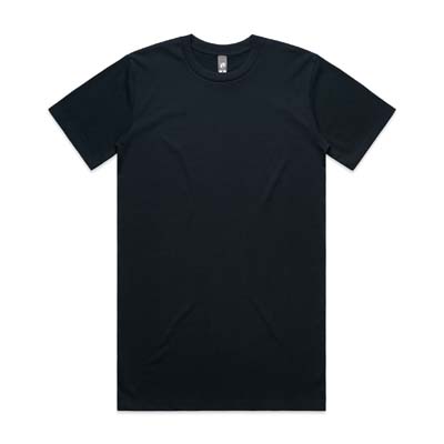 The AS Colour Classic Plus Tee is a 220gsm heavyweight, combed cotton tee. 5cm longer than standard classic tee. 4 colours available.