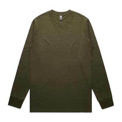 The AS Colour Classic Long Sleeve Tee is a relaxed fit, heavyweight 220gsm long sleeve cotton tee. Cuffed sleeves. 17 colours. Great branded long sleeve tees.