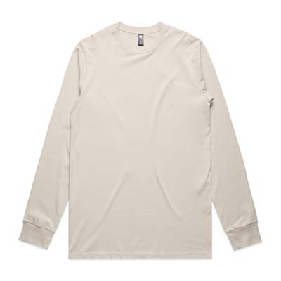The AS Colour Classic Long Sleeve Tee is a relaxed fit, heavyweight 220gsm long sleeve cotton tee. Cuffed sleeves. 17 colours. Great branded long sleeve tees.
