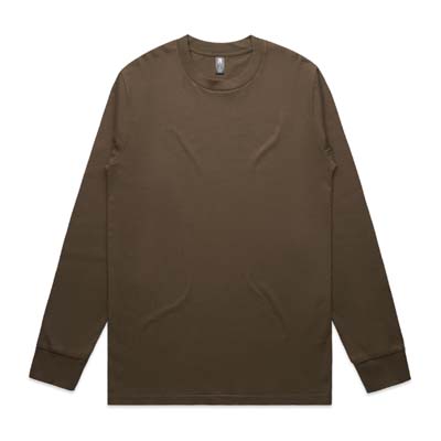 The AS Colour Classic Long Sleeve Tee is a relaxed fit, heavyweight 220gsm long sleeve cotton tee. Cuffed sleeves. 17 colours. Great branded long sleeve tees.