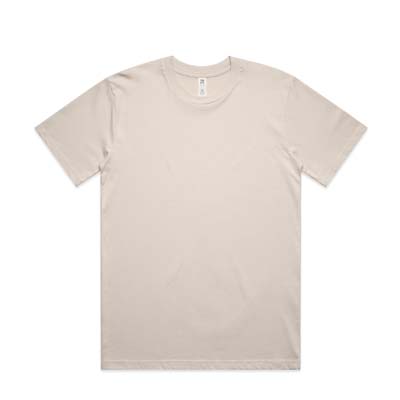 The AS Colour Classic Minus Tee is a heavyweight 220gsm cotton tee. Relaxed fit. 8 colours. S - 3xl. Great branded short tees for your merch.