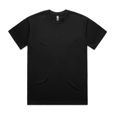 The AS Colour Heavy Tee is a heavyweight 280gsm cotton tee. Boxy, oversized fit with dropped shoulders. 16 colours. S - 3XL. Great branded heavy tees.