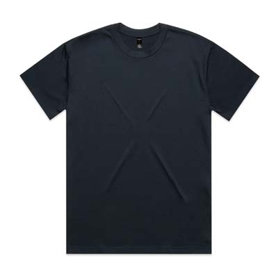 The AS Colour Heavy Tee is a heavyweight 280gsm cotton tee. Boxy, oversized fit with dropped shoulders. 16 colours. S - 3XL. Great branded heavy tees.