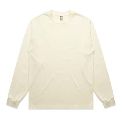 The AS Colour Heavy Long Sleeve Tee is a relaxed fit, heavyweight 280gsm long sleeve tee. 6 colours available. S - 3XL. Great option for branded merch for your label or business.