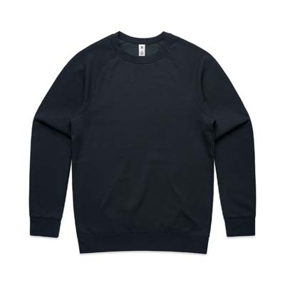 The AS Colour Supply Crew is a midweight entry level sweatshirt.  Raglan sleeves, ribbed cuffs.  S - 5XL.  Available in 11 colours ready to add your branding.